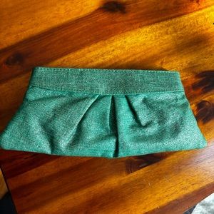 Lauren Merkin sparkle green clutch